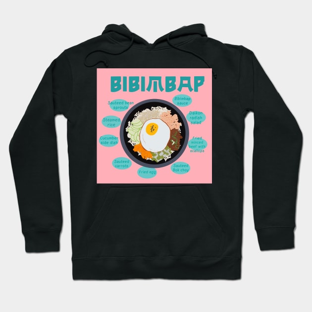 Bibimbap Hoodie by EV Visuals